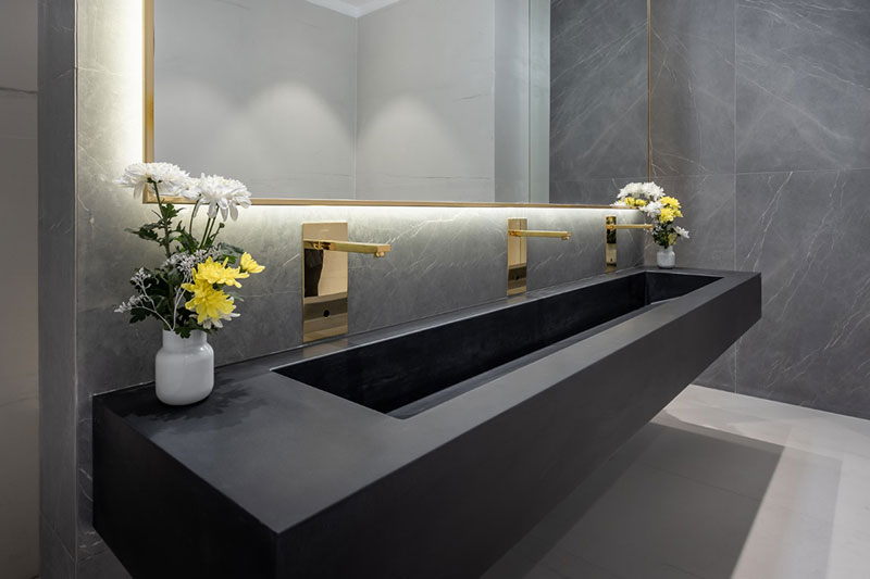 KUMA bathroom furniture at One Tower Bucharest