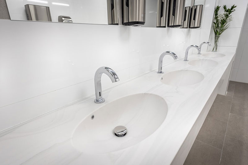 KUMA bathroom furniture at Henri Coanda Airport Otopeni